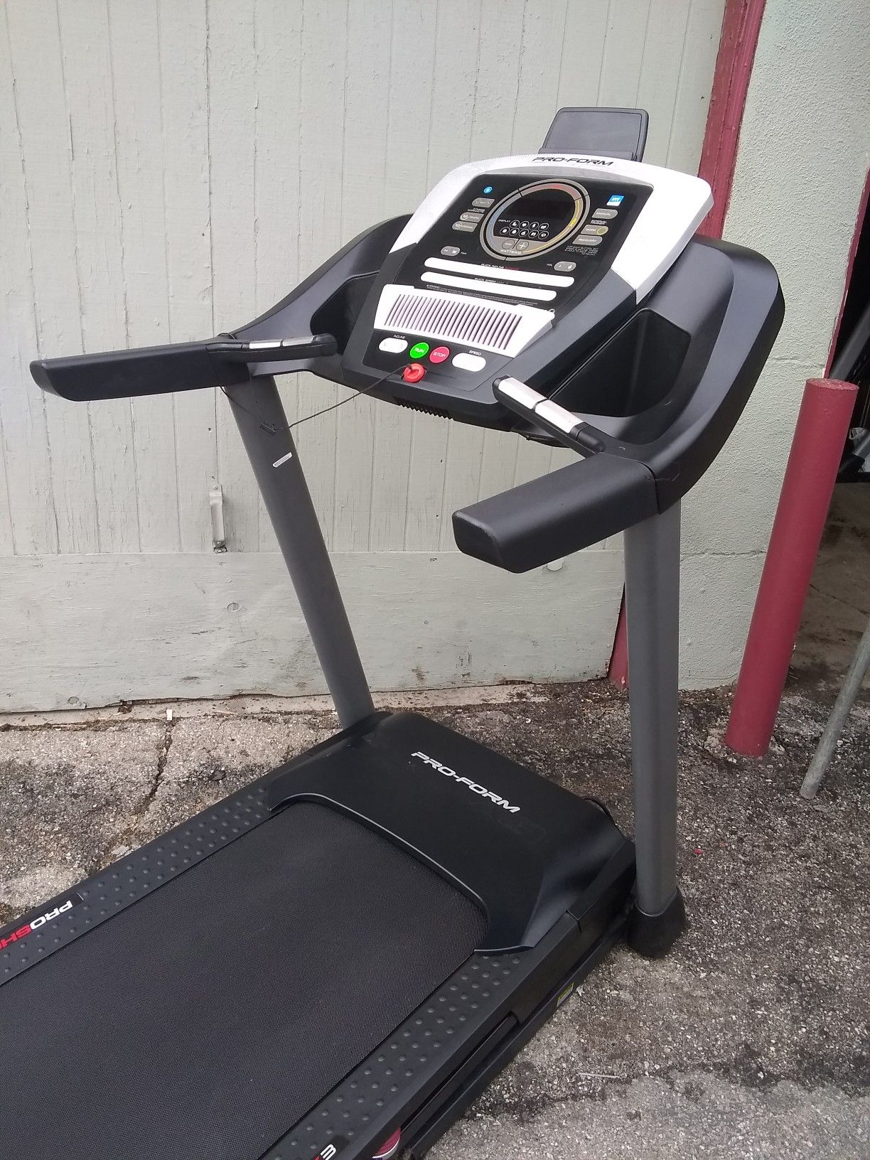 Treadmill pro form mod sport 7.5