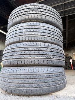 4 used 225/65 R17 Continental ProContact TX Tires