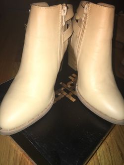 Dominic-12 Sand colored open heel