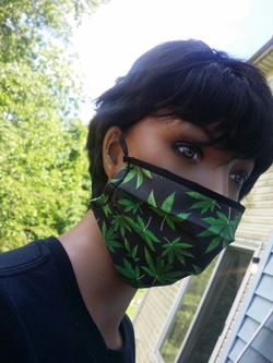 Marijuana Weed Face Mask for protection