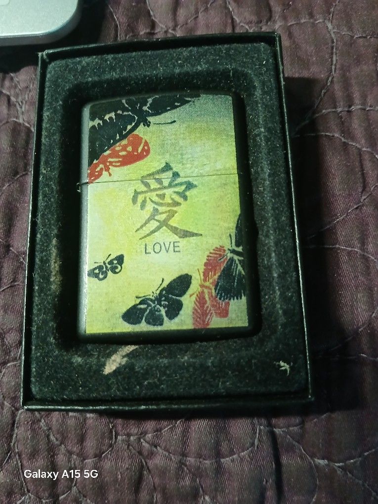 Chinese Love Symbol Zippo