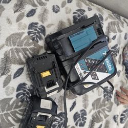 Makita Batteries And Charger 