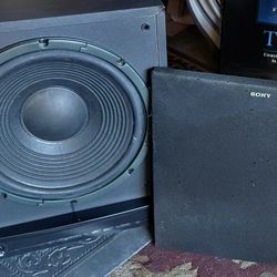 Powerful Sony Home Theater Subwoofer (12")