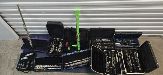 Flutes & Clarinets $59 each