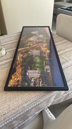 Framed Las Vegas Puzzle