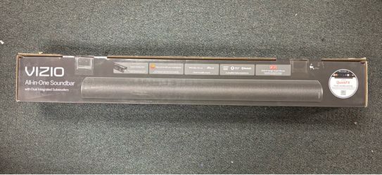 Vizio 2.1 All in One Soundbar - Dual Integrated Subwoofers