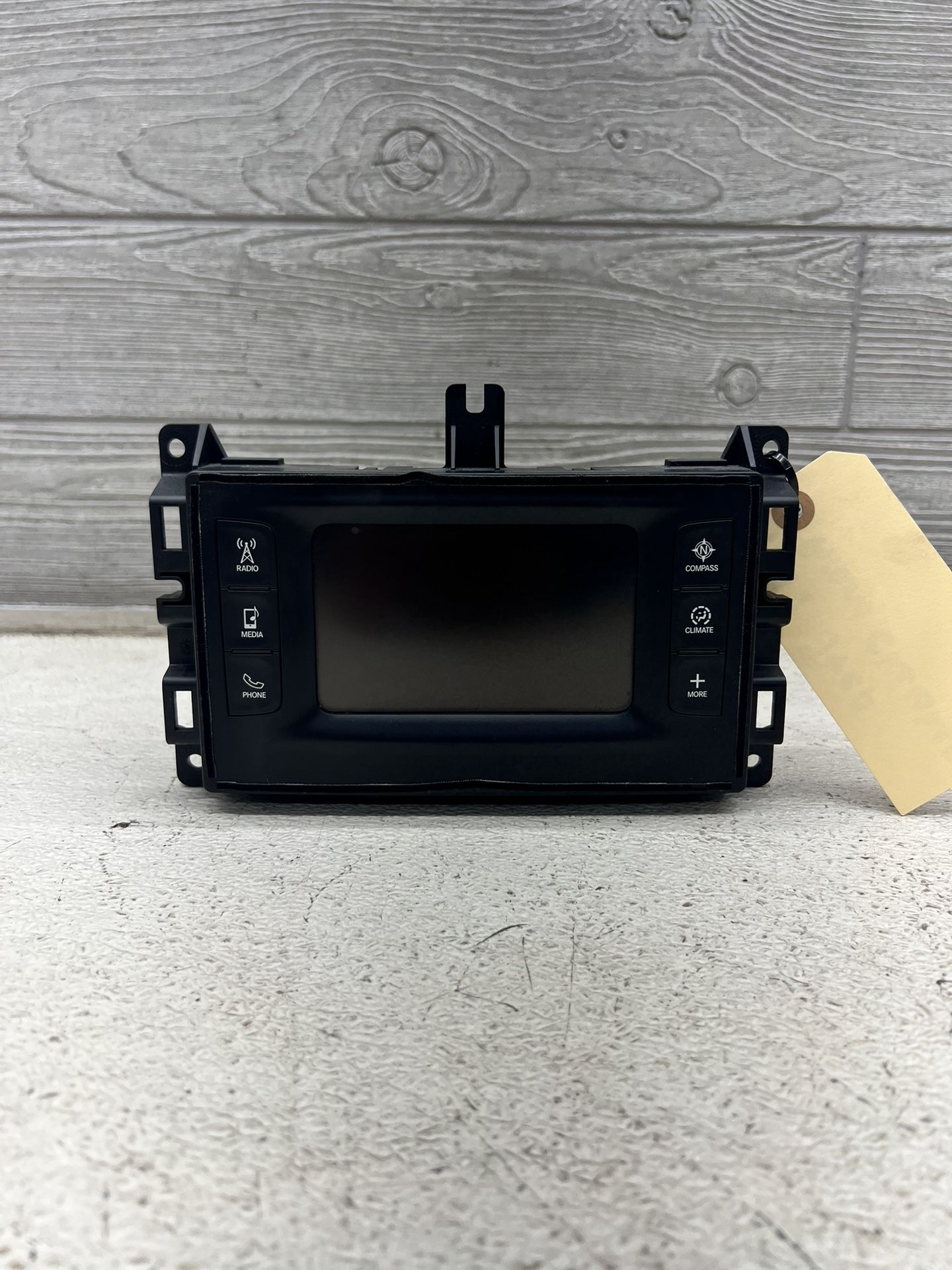 2017 Jeep Grand Cherokee Radio Receiver 5” Display Screen OEM