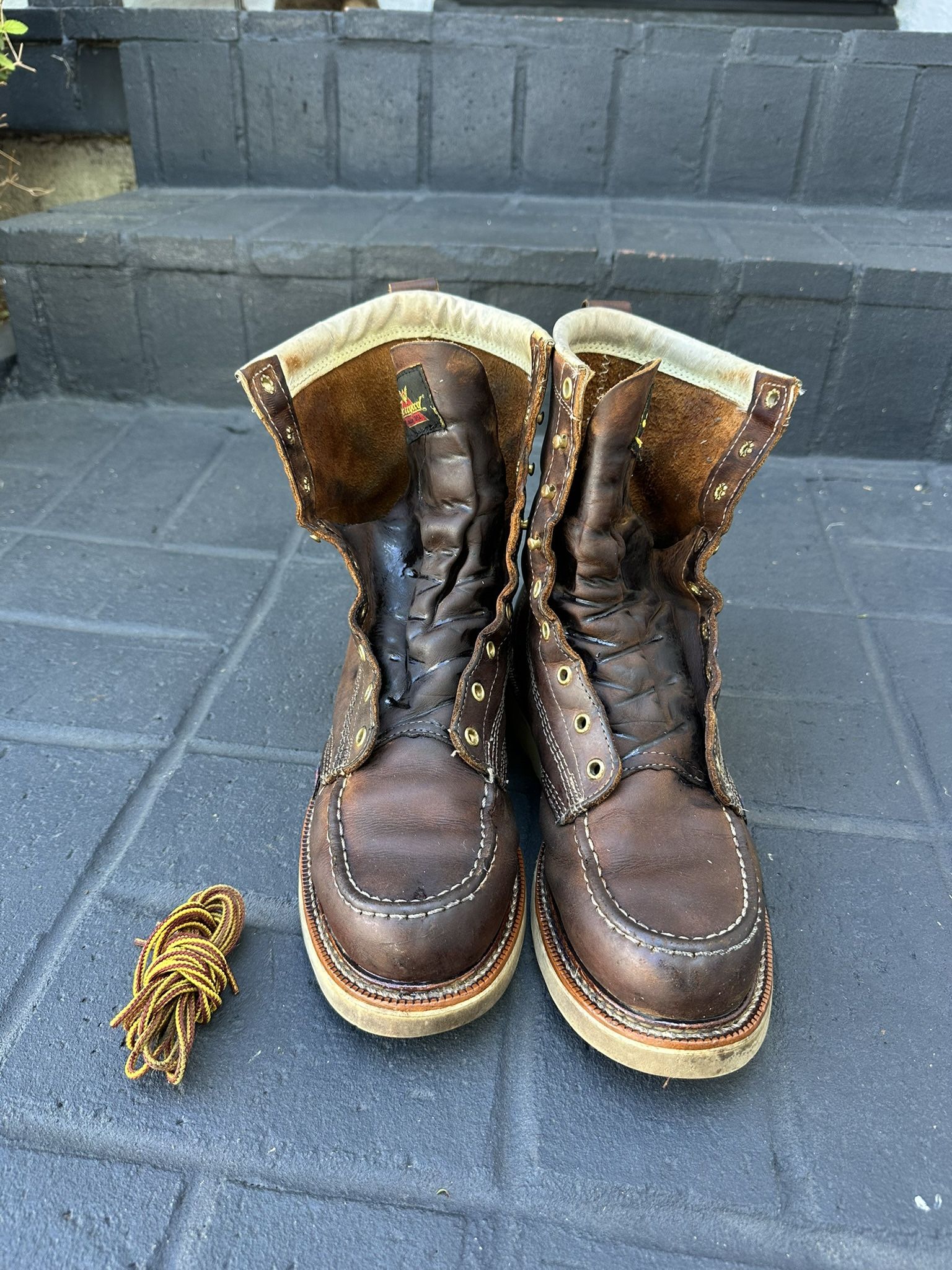 Thorogood Work Boots Size 10.5 D Soft Toe