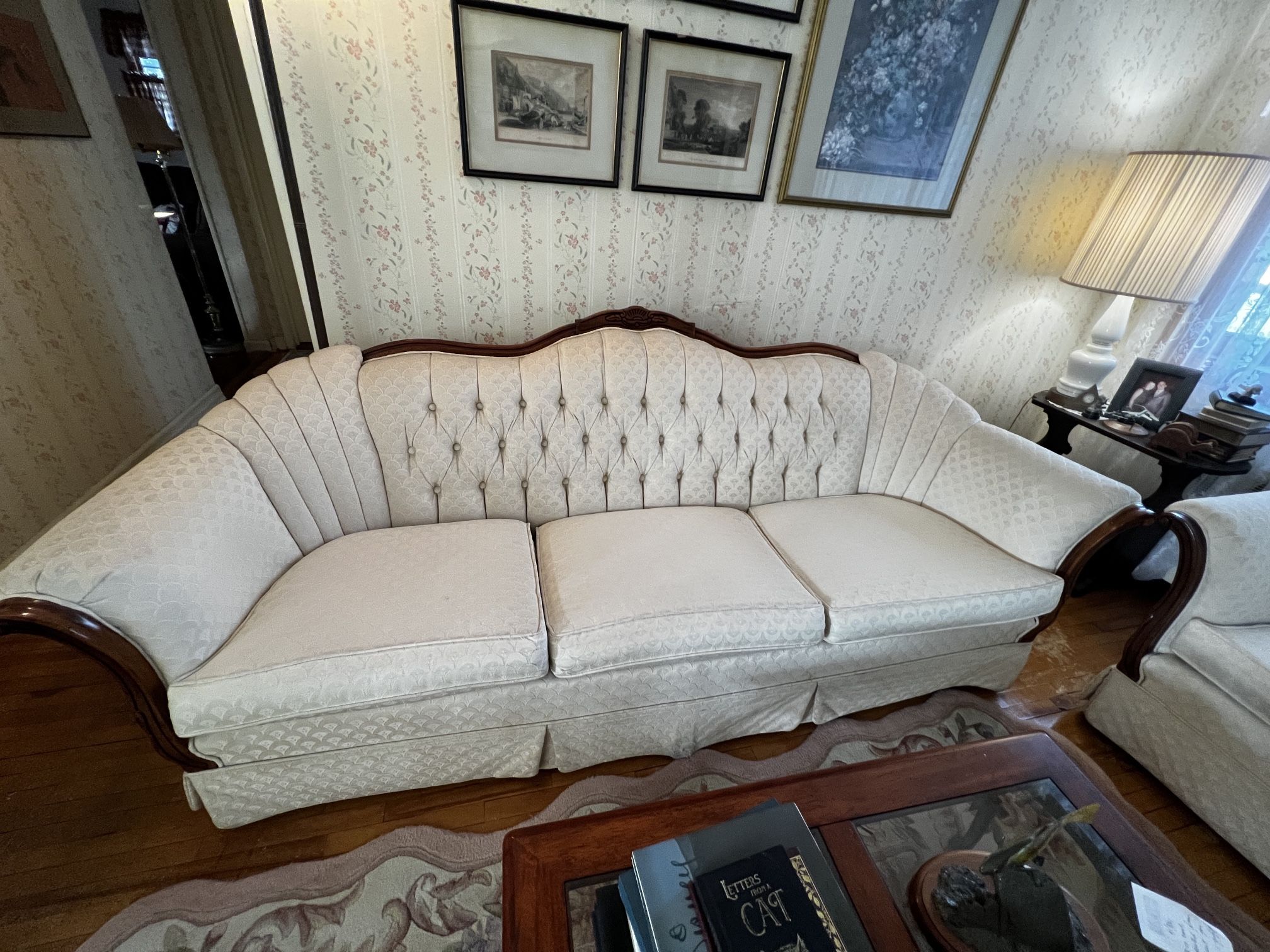 Kingsley Vintage Couch & Loveseat