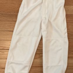 Boys White Sports Pants-size Y-XS