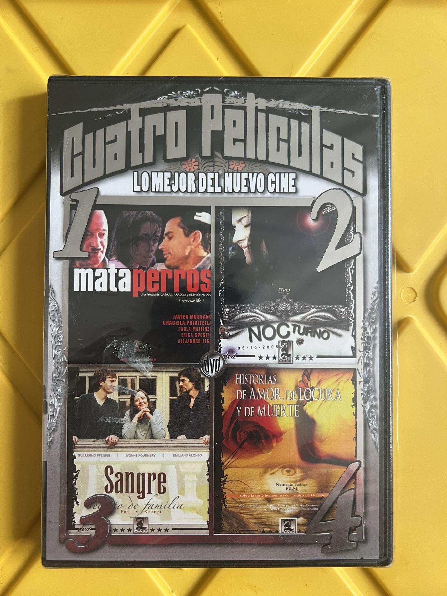 Cuatro Peliculas DVD New