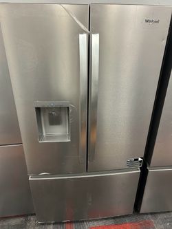 36” Whirlpool French Door Refrigerator | 30 fu cu.