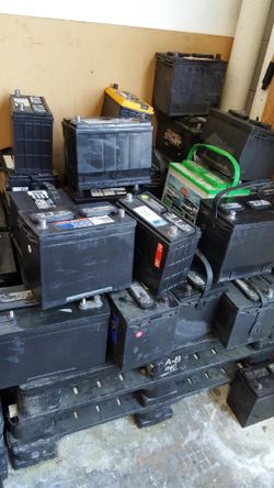 Car batteries