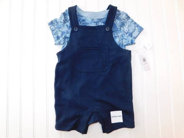 NWT Baby Boys Old Navy 12-18 Month Summer Top Shorts 2pc Set Lot
