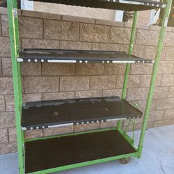 Storage Rack With Wheels 