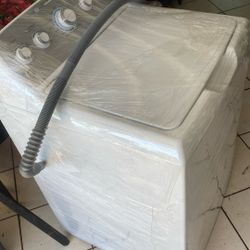 4.0 cu. ft. Top Load Washer in White with Stainless Steel Basket, Heavy-Duty Agitator and Water Level Control