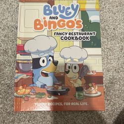 Bluey And Bingos Fancy Restaurant Cookbook New 