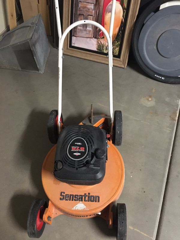 Sensation Lawnmower w/grass catcher for Sale in Phoenix, AZ OfferUp