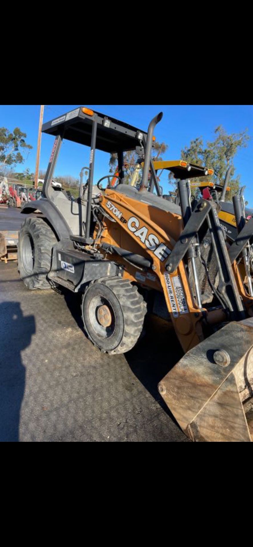 CASE 570N EP Skip Loader