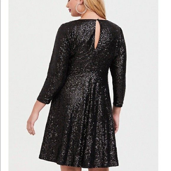 Torrid Sequin Skater Dress