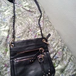 Over The Shoulder Leather Purse
