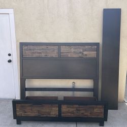 Queen Size Bed Frame And Headboard