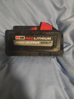 Milwaukee M18 RedLithium High Output XC6.0 Battery