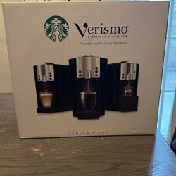 NEW Starbucks Verismo Coffee Maker