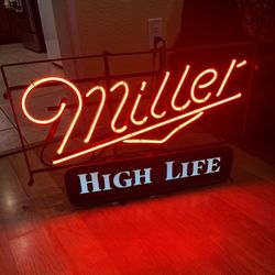 Miller High Life Neon Sign 