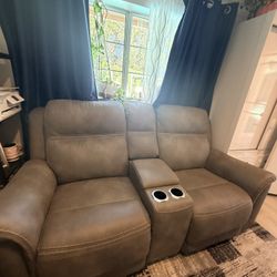 Two Power Reclining Sofas