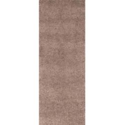 SHAG RUNNER  RUG (COLOR TAUPE) ****FREE LOCAL DELIVERY 