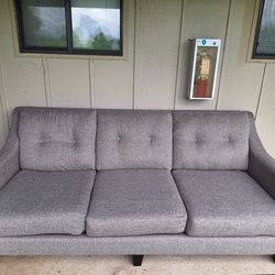 Grey McM Couch ( FREE DELIVERY)