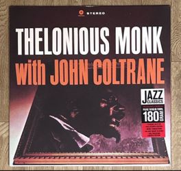 TheloniousMonk John Coltrane Vinyl Record 180gram - New Sealed