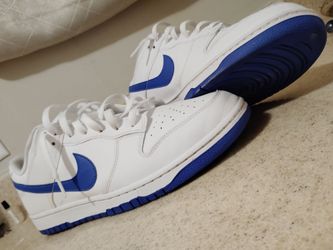 Nike Dunk Low "White Hyper Royal" (Size 14 Mens)