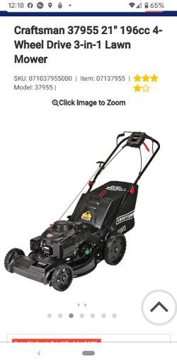 Craftsman 4 wheel drive 2024 lawn mower