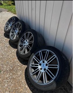 TSW Alloy Wheels with Tires – Set of 4