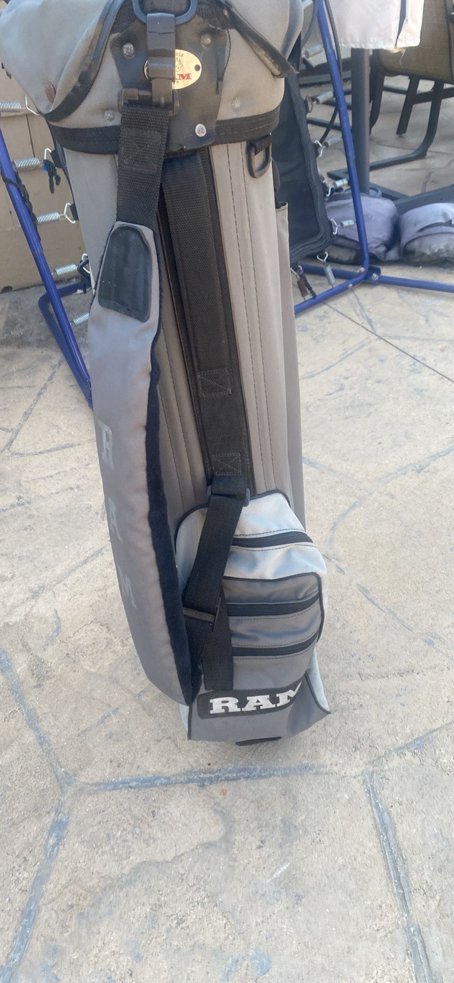 Ram Golf Bag Gray Lightweight OBO