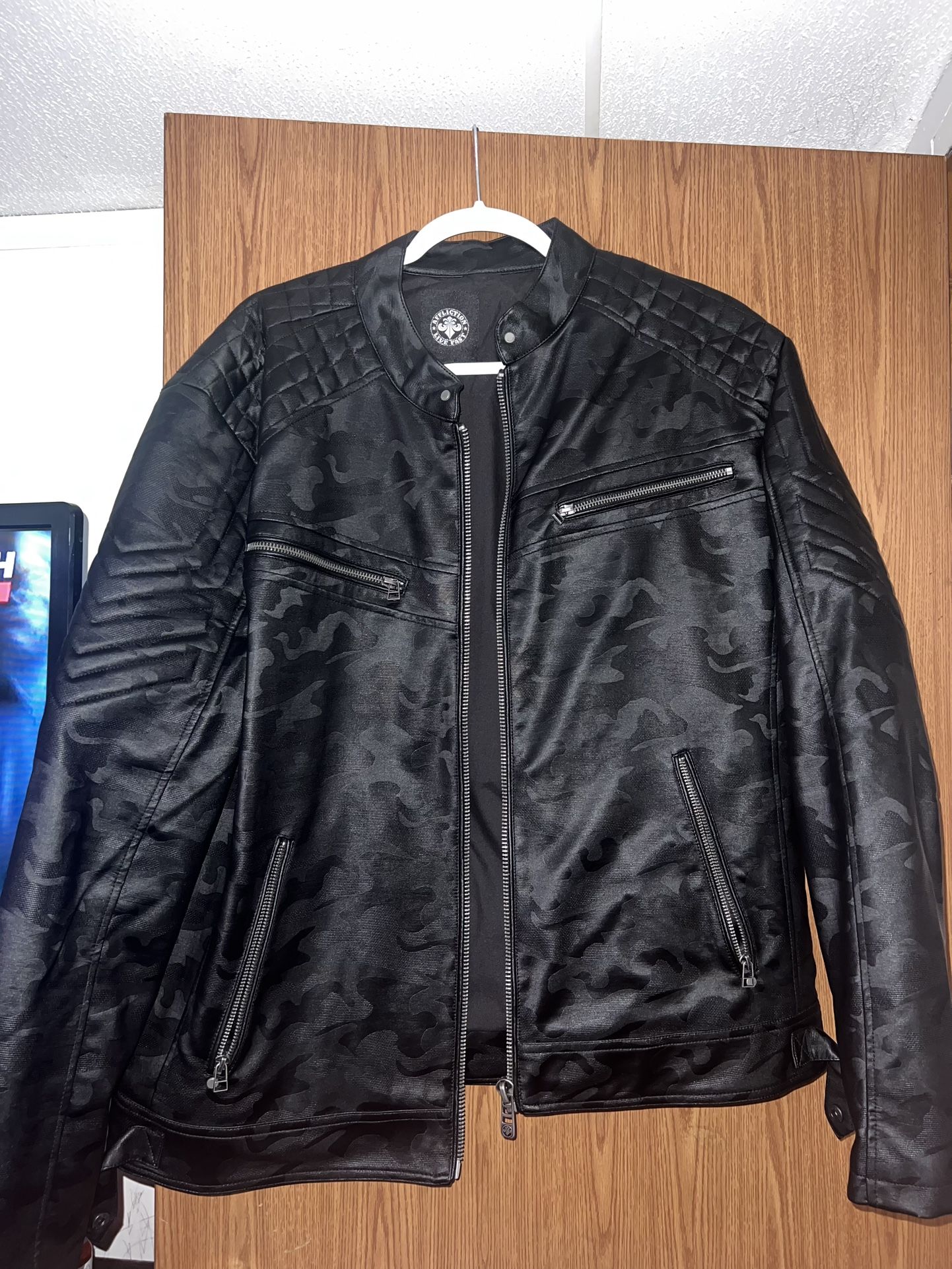 Affliction Leather Jacket