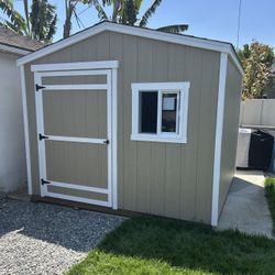 Shed 10x10x8