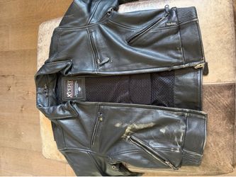 Vintage XPERT Leather Motorcycle Jacket
