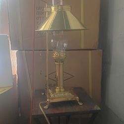 Antique Brass Lamp