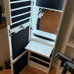 Mirror Jewelry Cabinet 
