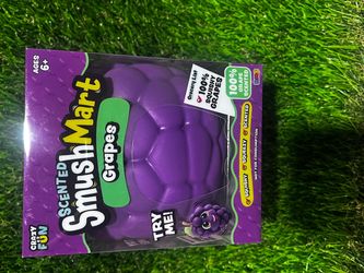 Scented SmushMart Grapes Squishy Toy