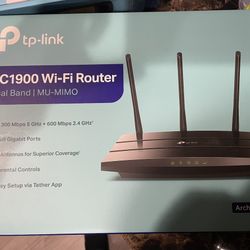 Tp link ac 1900 wifi router dual band MU - MIMO