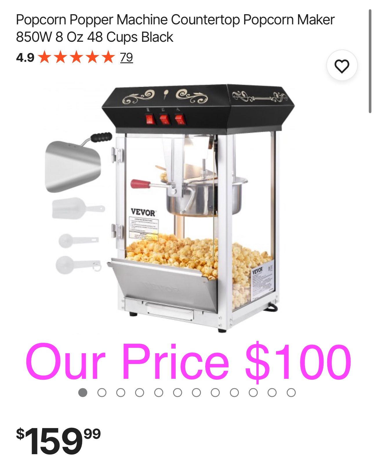 Countertop Popcorn Maker