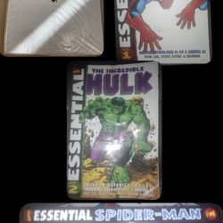 Graphic Novels (Death Of Superman, Amazing Spider-Man Vol.1, The Incredible Hulk Vol 2)