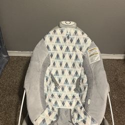 Ingenuity SmartBounce Automatic Baby Bouncer Seat with Music, Nature Sounds, - Chadwick