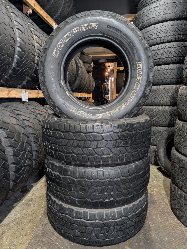 265/70R17
Cooper Tires 
$250 