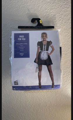 Size SMALL Maid Costume