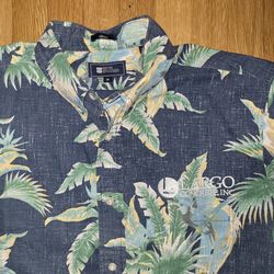 🔥 Reyn Spooner Aloha Hawaiian Shirt Tropical Parrot M